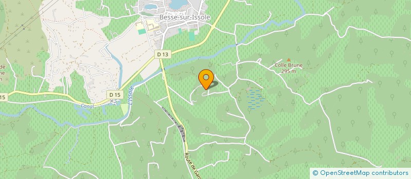 localisation de l'entreprise LES ROUCASSEDES à BESSE-SUR-ISSOLE