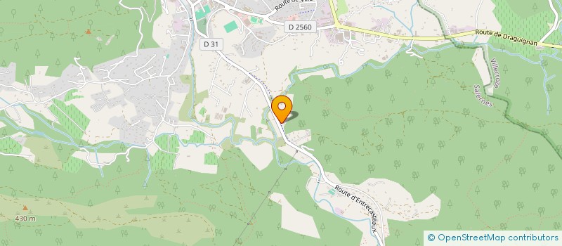 localisation de l'entreprise LES ROUES SALERNOISES ( LRS )  SALERNES