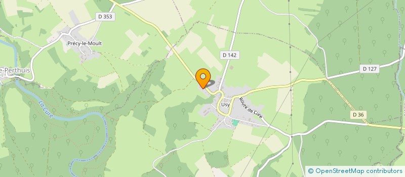 localisation de l'entreprise LES ROUILLATS  DOMECY-SUR-CURE