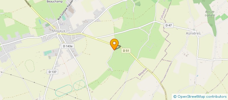 localisation de l'entreprise LES ROULANTS  MOYAUX