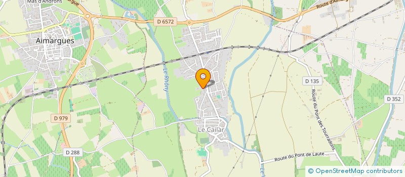 localisation de l'entreprise LES ROULETTES POLYMERES  LE CAILAR