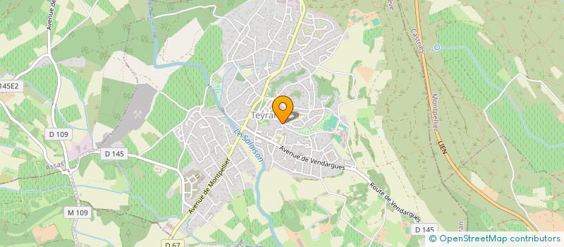 localisation de l'entreprise LES ROUMEGAIRES D'AUBETERRE  TEYRAN