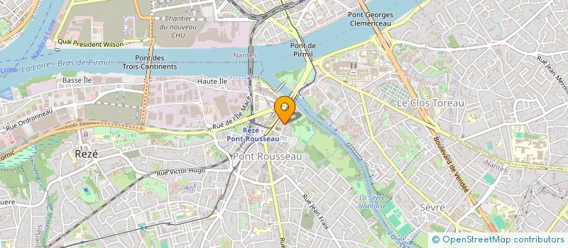 localisation de l'entreprise LES ROUSSIPOTES  REZE