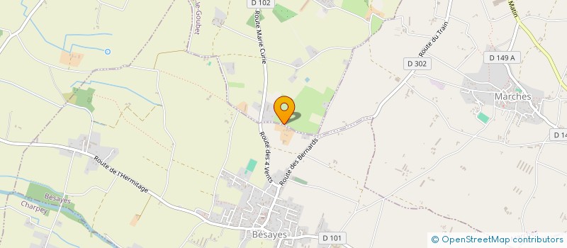 localisation de l'entreprise LES ROUTABAGAS  BESAYES