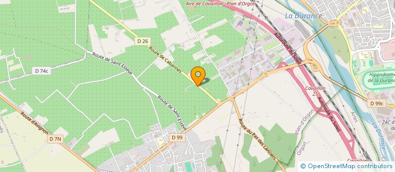 localisation de l'entreprise LES ROUTES INDIENNES à PLAN-D'ORGON