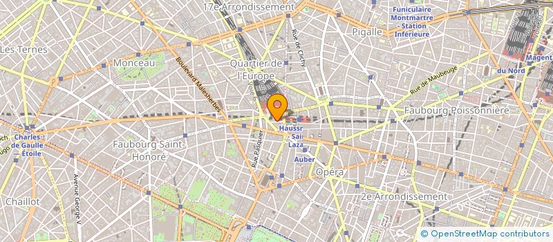 localisation de l'entreprise LES ROUTIERS EUROPEENS  PARIS