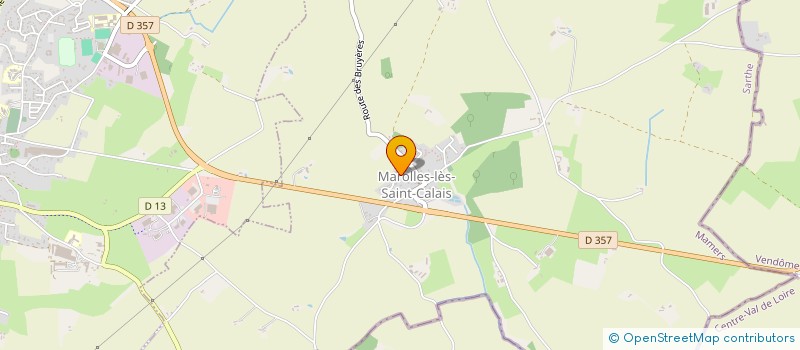 localisation de l'entreprise LES ROUTIERS SOLIDAIRES (L.R.S)  MAROLLES-LES-SAINT-CALAIS