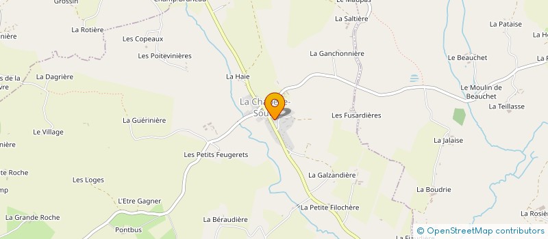 localisation de l'entreprise LES ROUTINIERS DU PERCHE à LA CHAPELLE-SOUEF