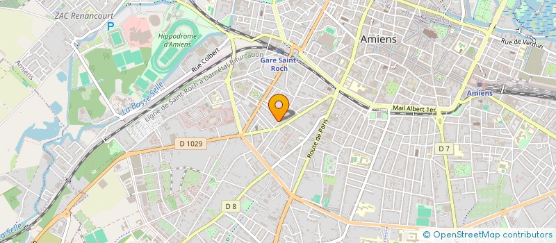localisation de l'entreprise LES ROUVRES D'OR à AMIENS