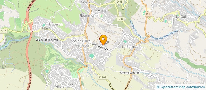 localisation de l'entreprise LES ROYER à SAINT-PAUL