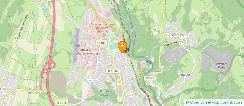 localisation de l'entreprise LES RRROMINETS DE LA VALSERINE à VALSERHONE