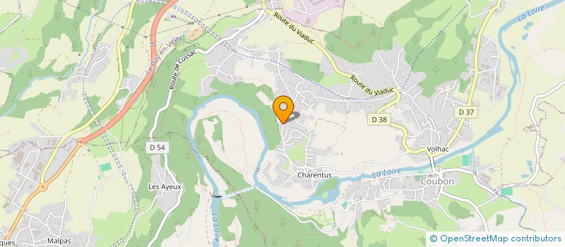 localisation de l'entreprise LES RUBIS  ARSAC-EN-VELAY