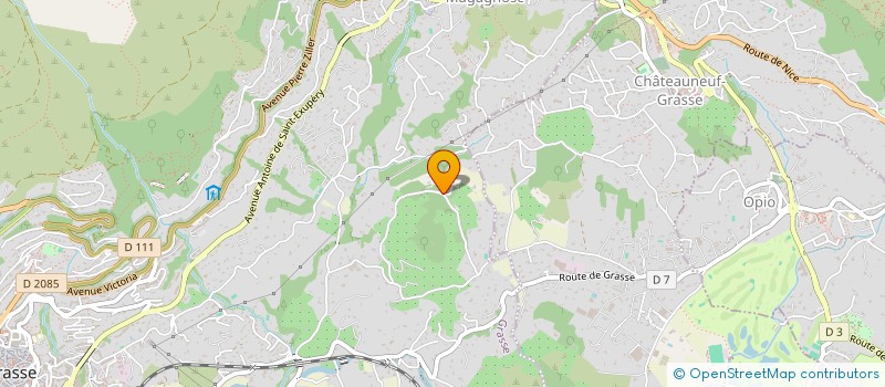 localisation de l'entreprise LES RUCHERS à GRASSE