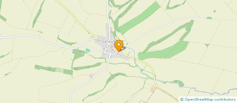 localisation de l'entreprise LES RUCHERS DE VANAULT  VANAULT-LE-CHATEL