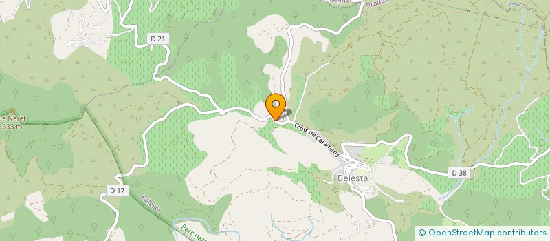 localisation de l'entreprise LES RUCHES DE TAUTAVEL à TAUTAVEL
