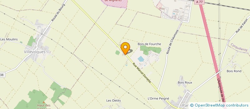localisation de l'entreprise LES RUCHES RIGAULT à PANNES