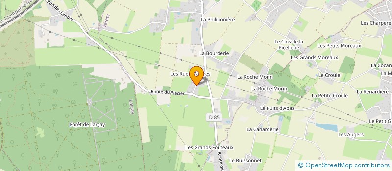 localisation de l'entreprise LES RUES MAIGRES à VERETZ