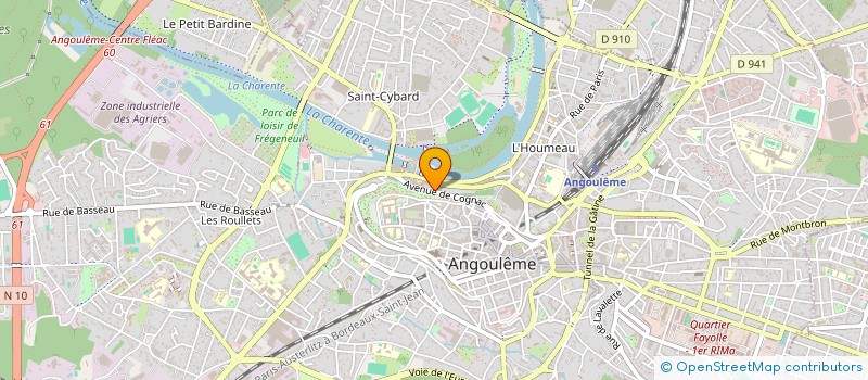 localisation de l'entreprise LES RYRES EN NEZ VEILLENT à ANGOULEME