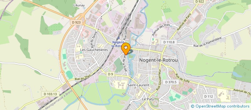localisation de l'entreprise LES SABLES à ARCISSES