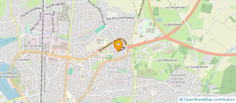 localisation de l'entreprise LES SABLES CONCIERGERIE à LES SABLES-D'OLONNE