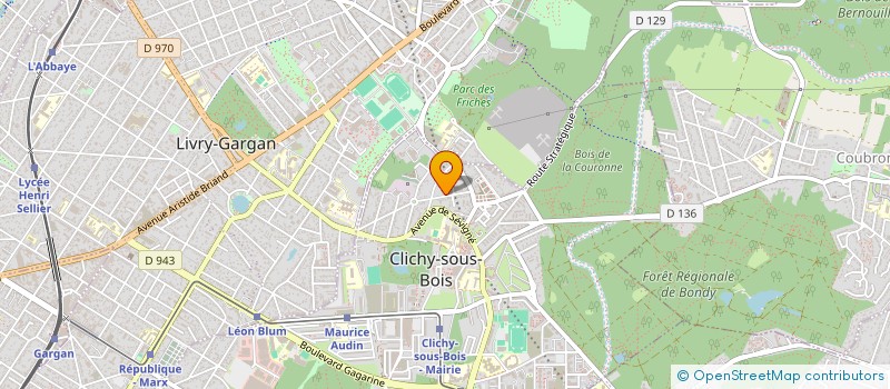 localisation de l'entreprise LES SABLES D'OR  PERIGNY SUR YERRES