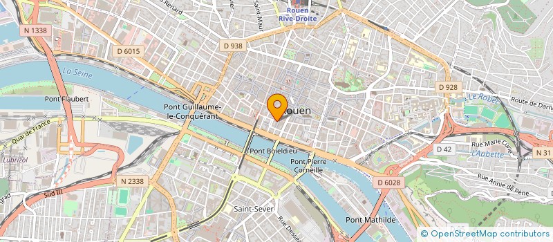 localisation de l'entreprise LES SABLES DORES à ROUEN