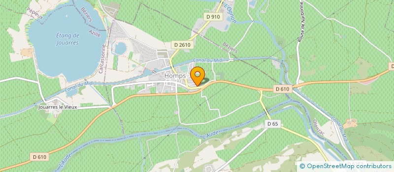 localisation de l'entreprise LES SABLIERES DES CORBIERES à FERRALS-LES-CORBIERES