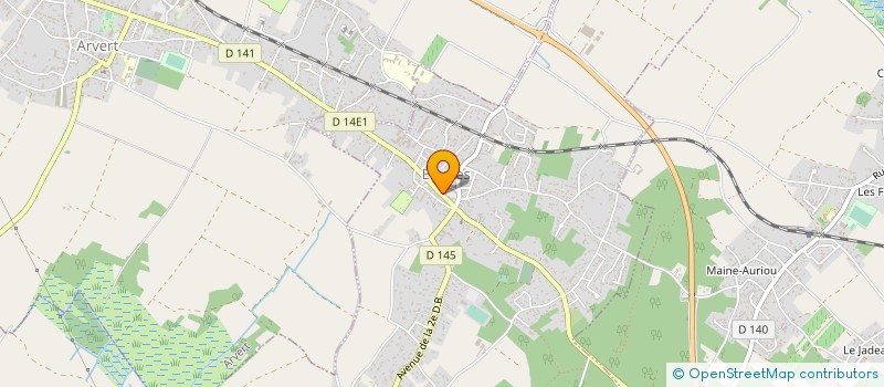 localisation de l'entreprise LES SABLONS à ETAULES