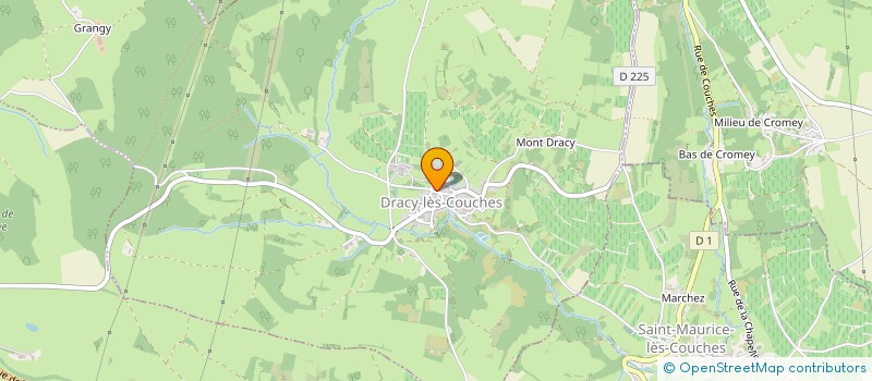 localisation de l'entreprise LES SAFRES  COUCHES