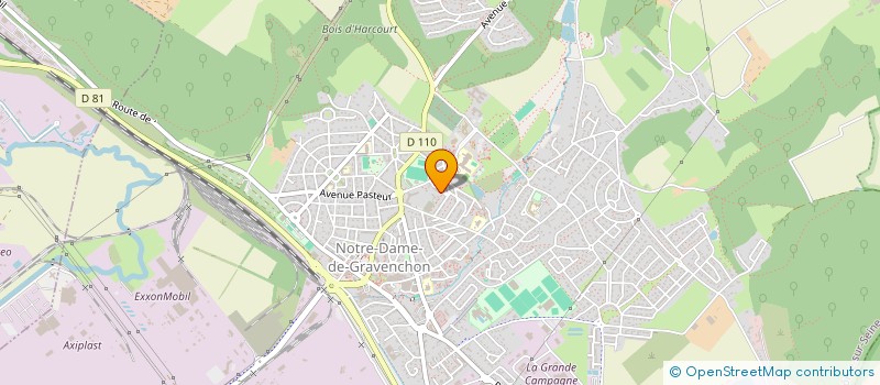 localisation de l'entreprise LES SAGES EN ACTION à PORT-JEROME-SUR-SEINE