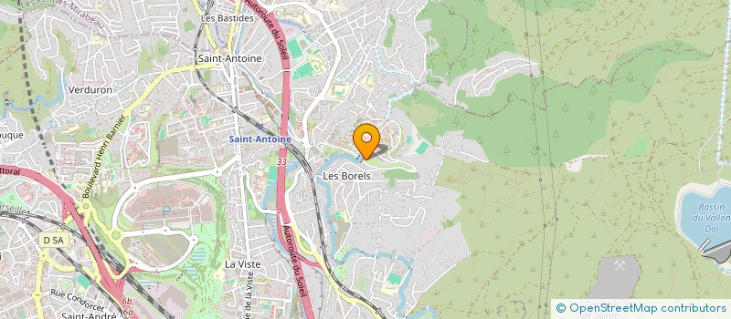 localisation de l'entreprise LES SAIDS TRANSPORTS à MARSEILLE