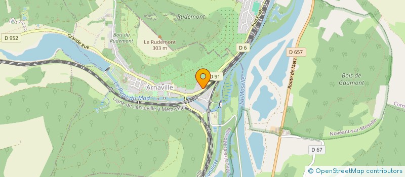 localisation de l'entreprise LES SAINT PIERRE CHAMPS  ARNAVILLE