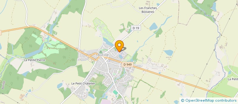 localisation de l'entreprise LES SAINTES CAMARGUAISES  AVRILLE