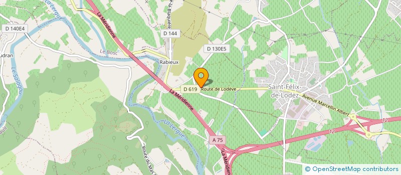 localisation de l'entreprise LES SAINTS PERES à CEYRAS