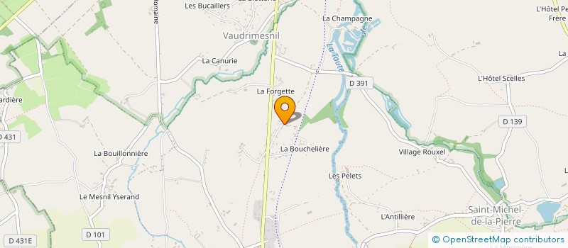 localisation de l'entreprise LES SAINTS SAUVEURS DU ROCK  SAINT-SAUVEUR-VILLAGES