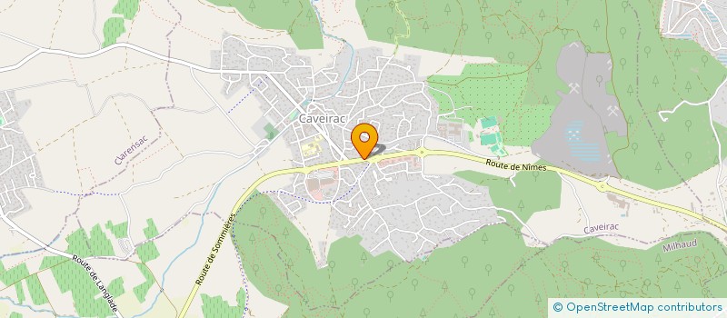 localisation de l'entreprise LES SAISONS DE MARGAUX  CAVEIRAC