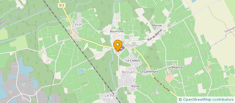 localisation de l'entreprise LES SAISONS DE MARINE  SOUSSANS