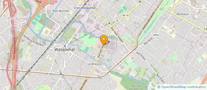 localisation de l'entreprise LES SAISONS DE MEAUX  VILLENEUVE-D'ASCQ