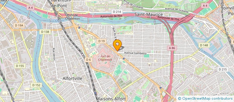 localisation de l'entreprise LES SAISONS DES BEAUTES à MAISONS-ALFORT