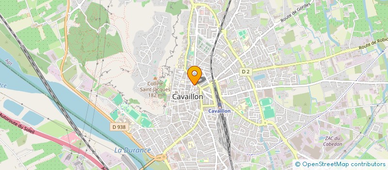 localisation de l'entreprise LES SAIYANS DE KONOHA  CAVAILLON