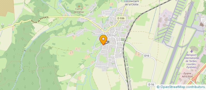 localisation de l'entreprise LES SAL'GOSS  OSSUN