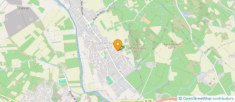 localisation de l'entreprise LES SALADELLES à LIGNAN-SUR-ORB