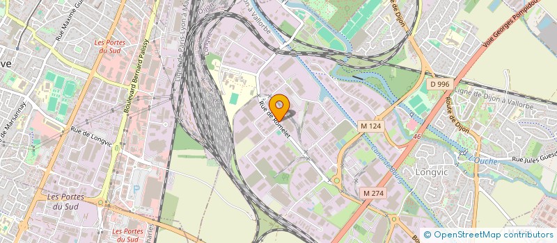 localisation de l'entreprise LES SALAISONS DE CAMPAGNE à LONGVIC