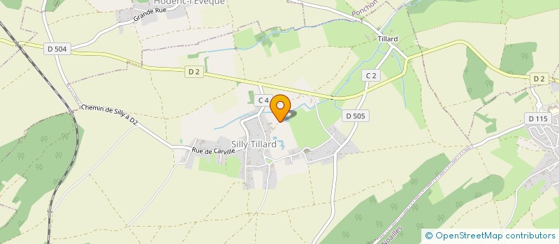 localisation de l'entreprise LES SALAISONS DU VAL DU SILLET à SILLY-TILLARD