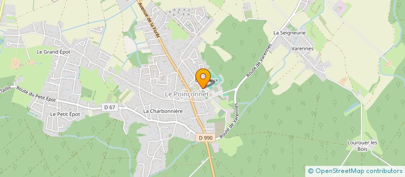 localisation de l'entreprise LES SALES CABOTS à LE POINCONNET