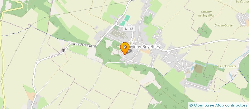 localisation de l'entreprise LES SALES GOSSES  BOUVIGNY-BOYEFFLES