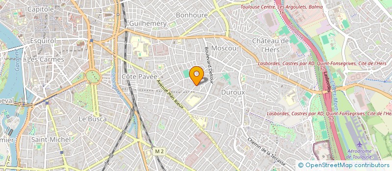 localisation de l'entreprise LES SALINS à TOULOUSE