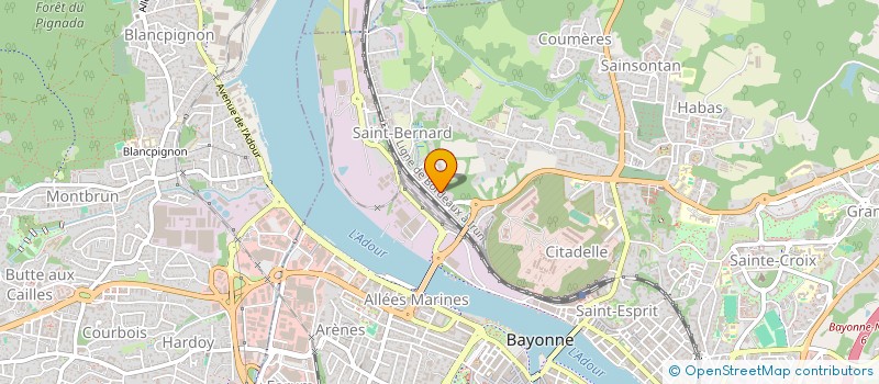 localisation de l'entreprise LES SALLA à BAYONNE