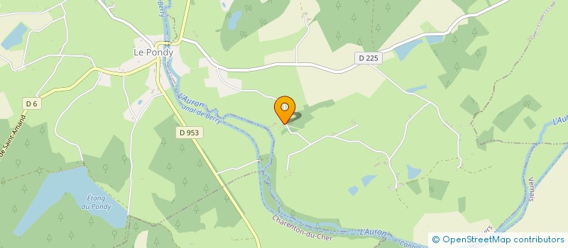 localisation de l'entreprise LES SALLES à THAUMIERS