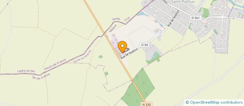 localisation de l'entreprise LES SALONS D'ELYSSA  SAINT-PATHUS